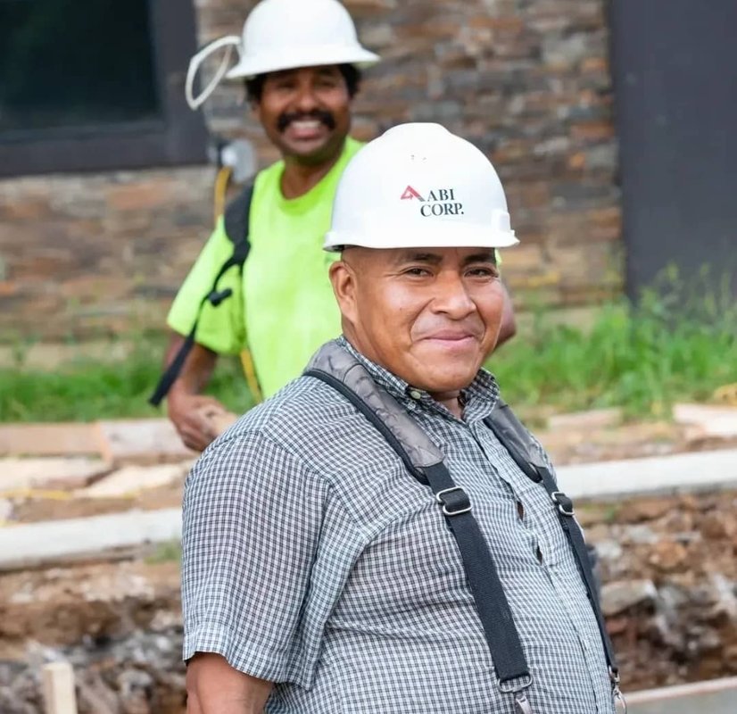 worker close up of two